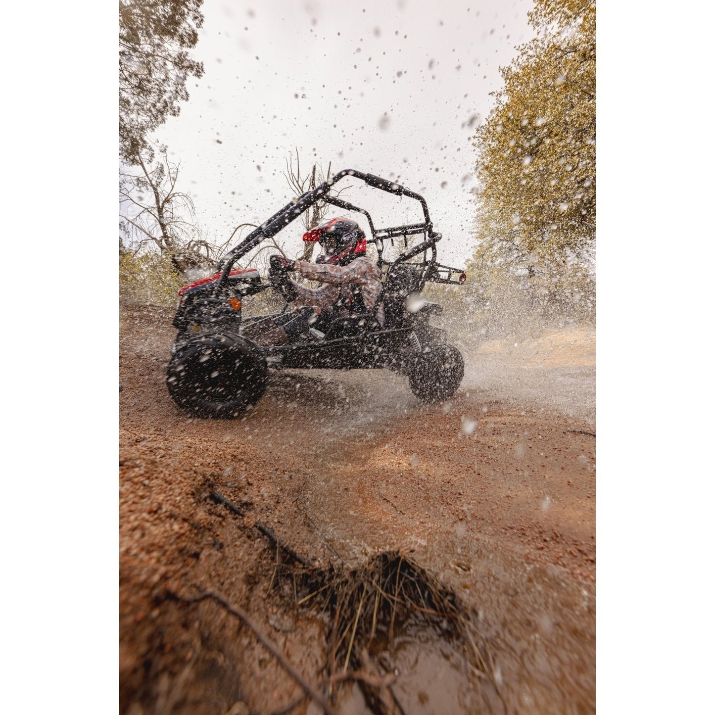 Coleman Powersports GK200 196cc Gas Powered Dual Seat Go-Kart