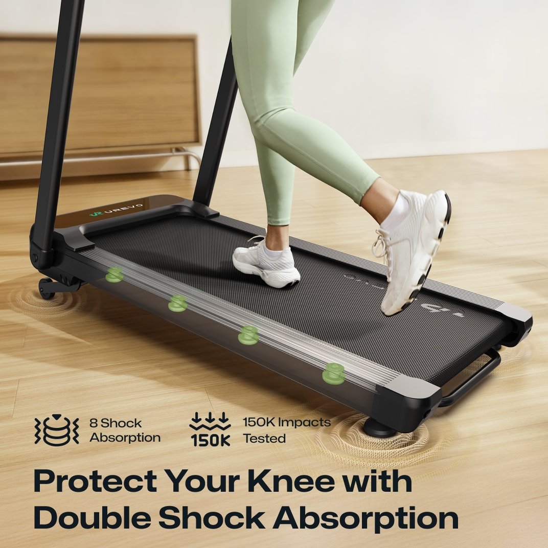 Urevo Foldi 3S Treadmill with Adjustable Desk