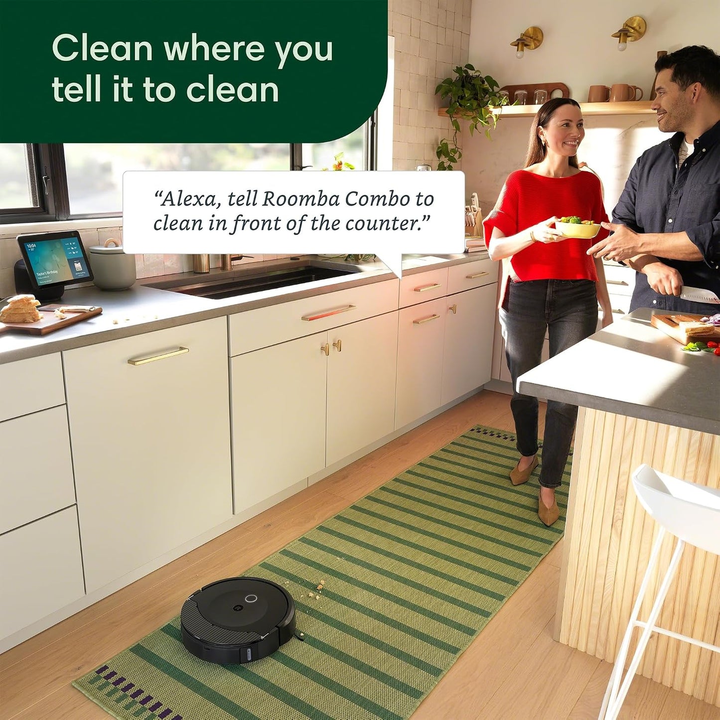 iRobot Roomba Combo 10 Max Robot Vacuum and Mop + AutoWash Dock - Multi-Functional Base, Refills Bin, Washes & Dries It's Pad, Self-Emptying, Auto-Retract Pad, Avoids Obstacles