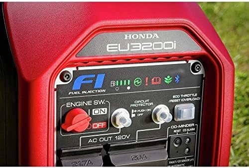 Honda 665730 EU3200IAN 3200 Watt Bluetooth Portable Inverter Generator with CO-MINDER-49-State