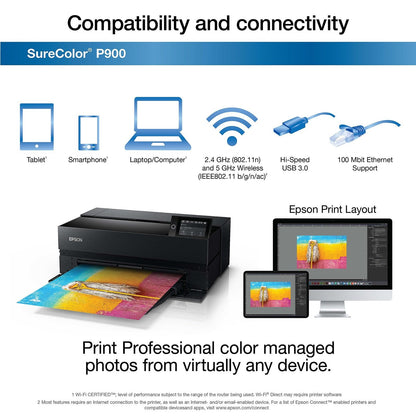 Epson SureColor P900 17″ Inkjet Printer