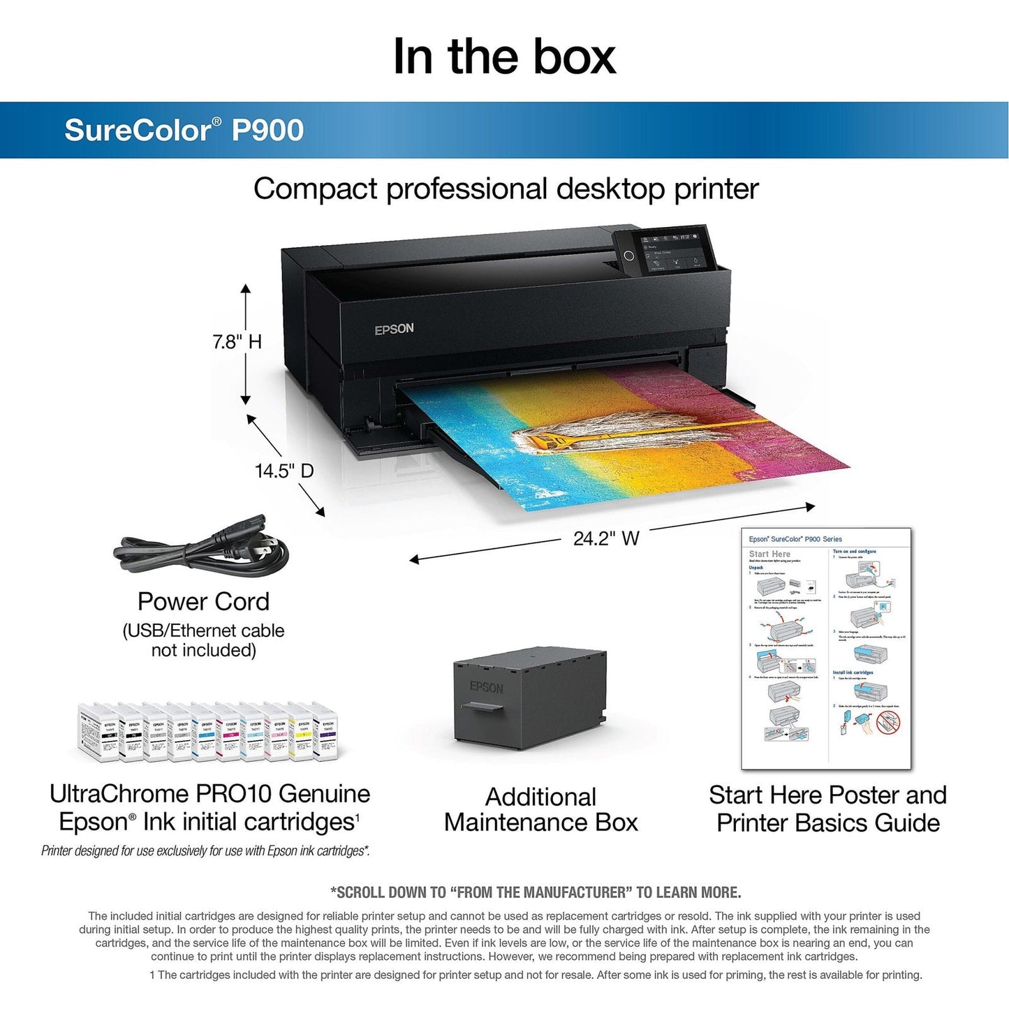 Epson SureColor P900 17″ Inkjet Printer