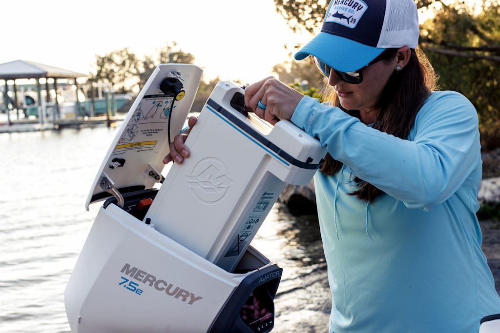 Mercury Avator 7.5E 20″ Shaft Electric Outboard Motor