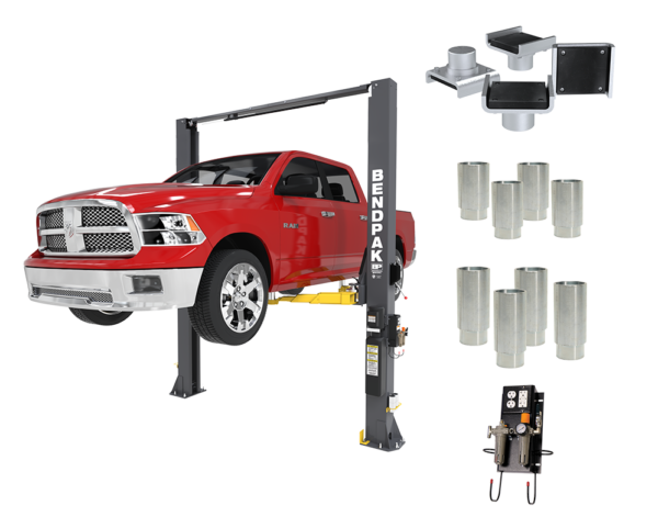 BendPak 10APX Pro Series Two Post Car Lift – 10,000-Lb Capacity – High Rise