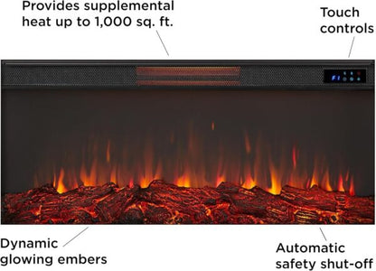 Real Flame Bernice Landscape Electric Fireplace