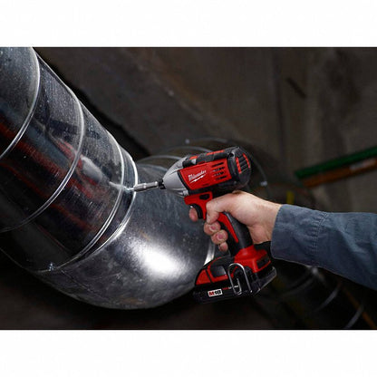 MILWAUKEE Cordless Tool Combination Kit: 4 Tools, 18 V DC Volt, Battery Included, M18™, M18™, 2PYZ8