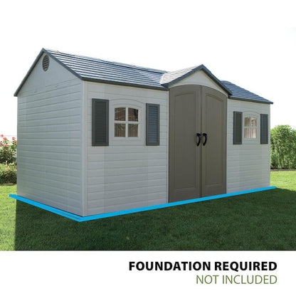 Lifetime Garden Storage Shed 15′ x 8′
