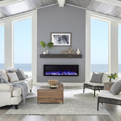 Touchstone Sideline Elite Smart 60″ WiFi-Enabled Recessed Electric Fireplace