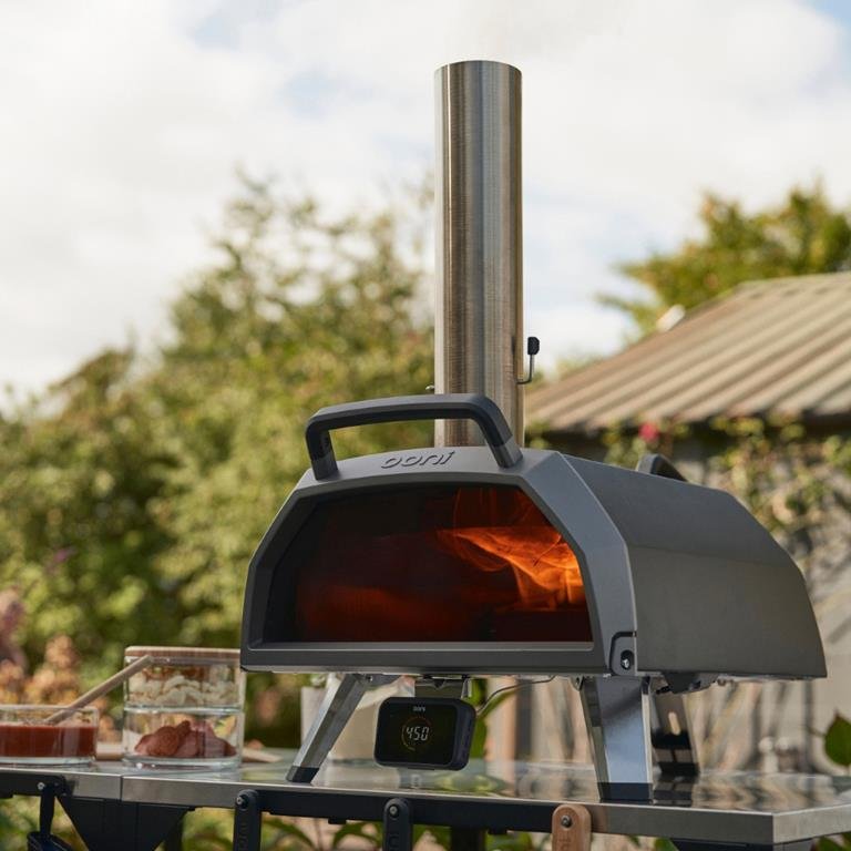 Ooni Pizzaoven Karu 2 Pro voor Pizza’s tot Ø 40 cm – Zwart / Zilver