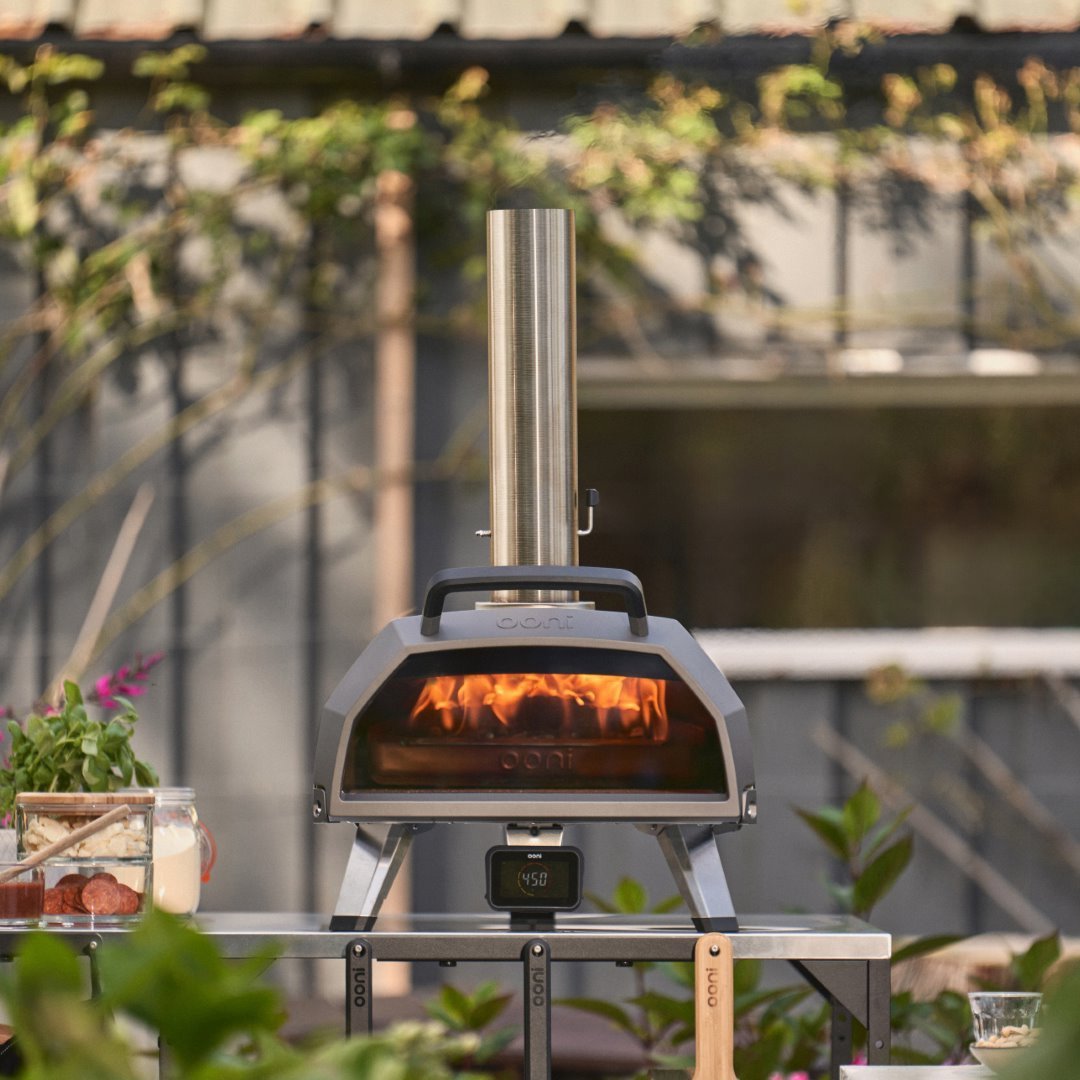 Ooni Pizzaoven Karu 2 Pro voor Pizza’s tot Ø 40 cm – Zwart / Zilver