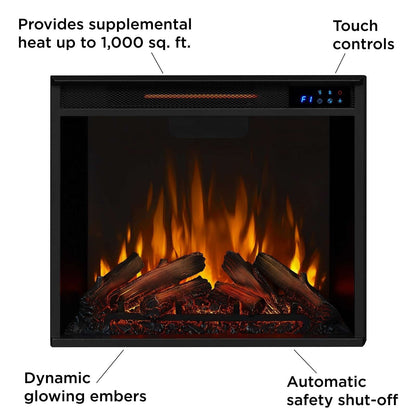 Real Flame Chateau Corner Electric Fireplace