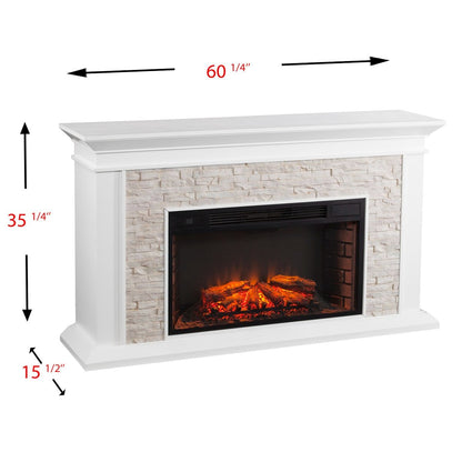 Ceonna Electric Fireplace Winston Porter Finish