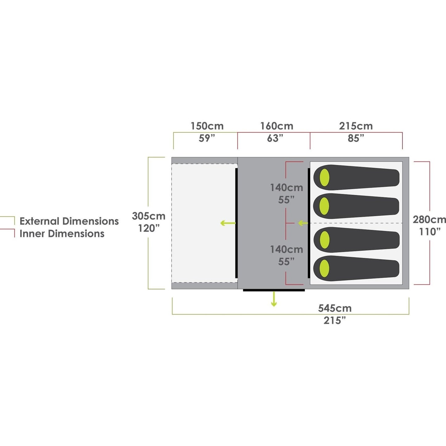Zempire Evo TM V2 Air Tent