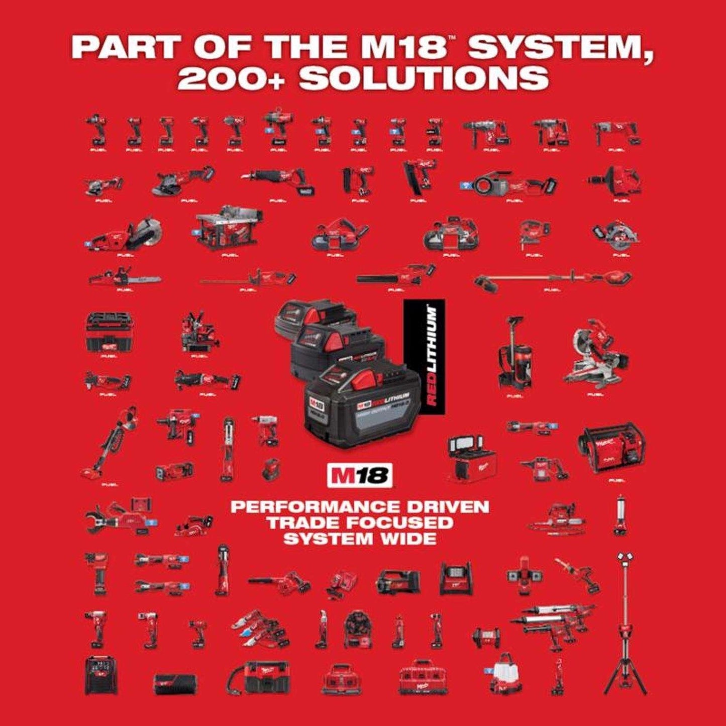 Milwaukee M18 FUEL Cordless Brushless 5 Tool Combo Kit