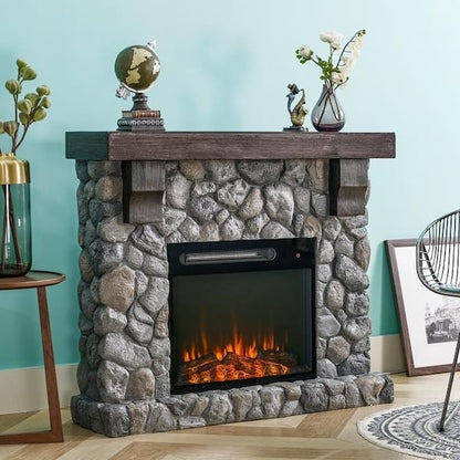 Festivo 44 in. Freestanding Electric Fireplace
