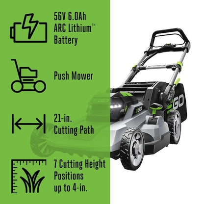 EGO POWER+ LM2114 21″ Brushless Push Lawn Mower Kit
