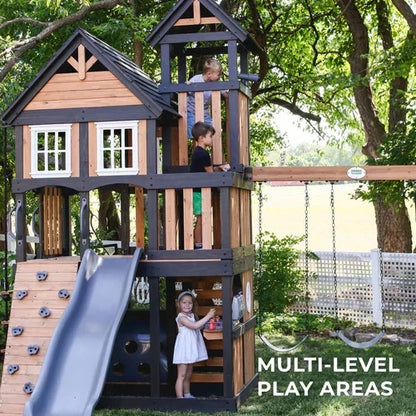 Backyard Discovery Mystic Tower Swing Set