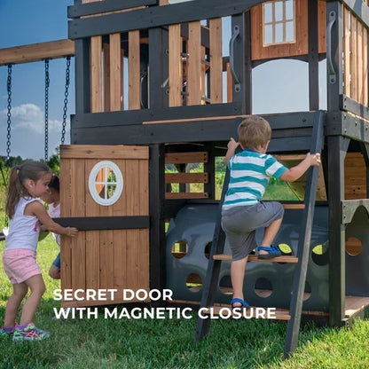 Backyard Discovery Mystic Tower Swing Set