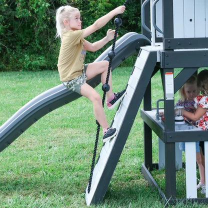 Whispering Point Outdoor Wooden Swing Set with Shipping & Assembly Included