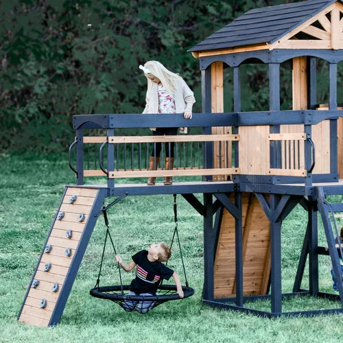 Backyard Discovery Timber Crossing Swing Set