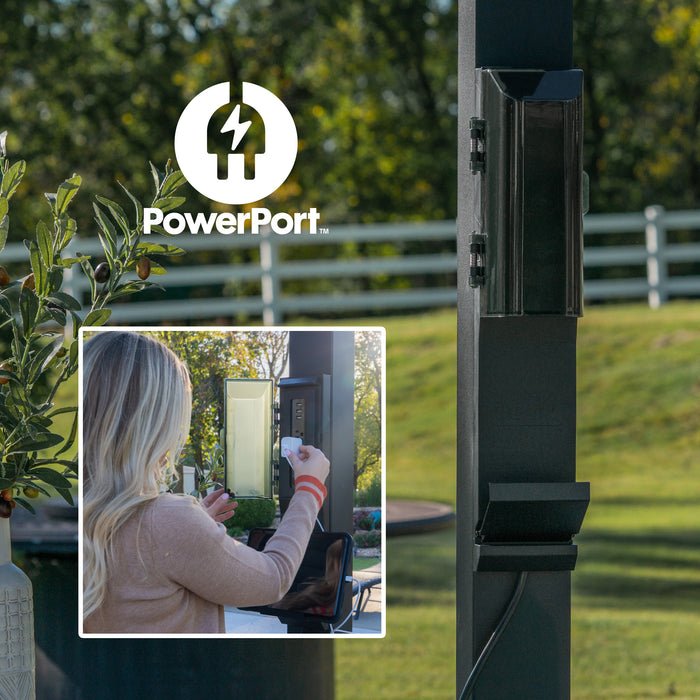 Backyard Discovery Sarasota Louvered Pergola