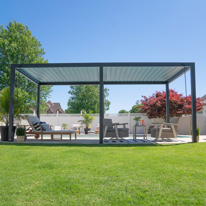 Backyard Discovery Sarasota Louvered Pergola
