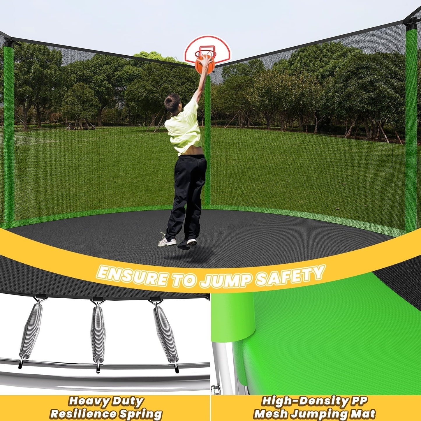 JumpFlex HERO 15ft Trampoline