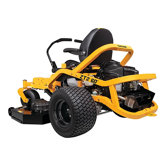Cub Cadet Ultima ZT2 60 in. 24 HP Gas Zero-Turn Mower, Kawasaki FR Engine, Dual Hydrostatic Transmission