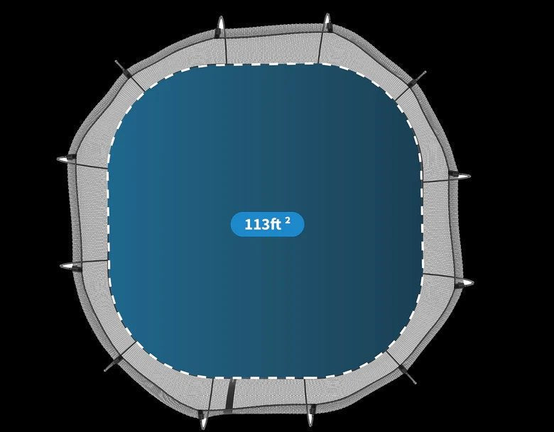 Springfree Large Square Trampoline