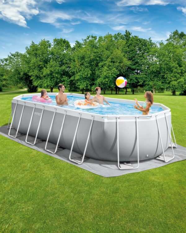 Prism Frame™ 20′ x 10′ x 48″ Oval Above Ground Pool Set