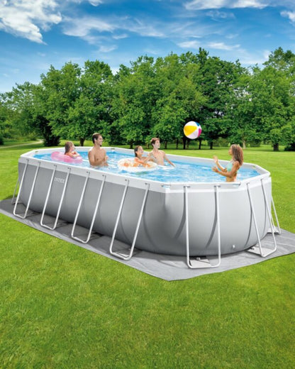 Prism Frame™ 20′ x 10′ x 48″ Oval Above Ground Pool Set