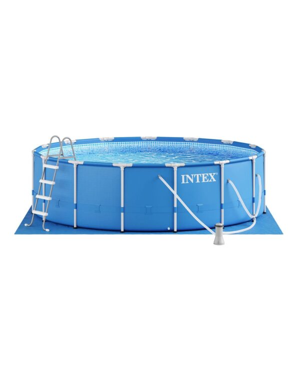 Intex 15ft x 48in Metal Frame Pool Set