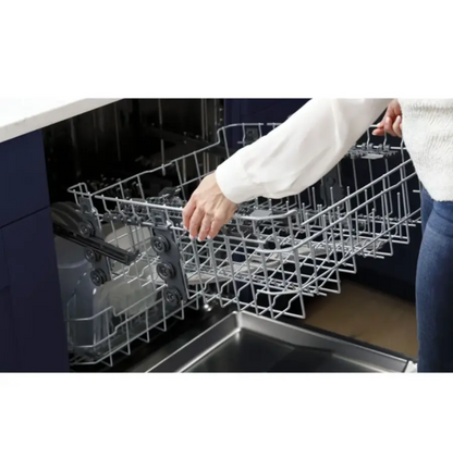 GE – 24″ Top Control Built-In Hybrid Tub Dishwasher with Dry Boost – Stainless Steel