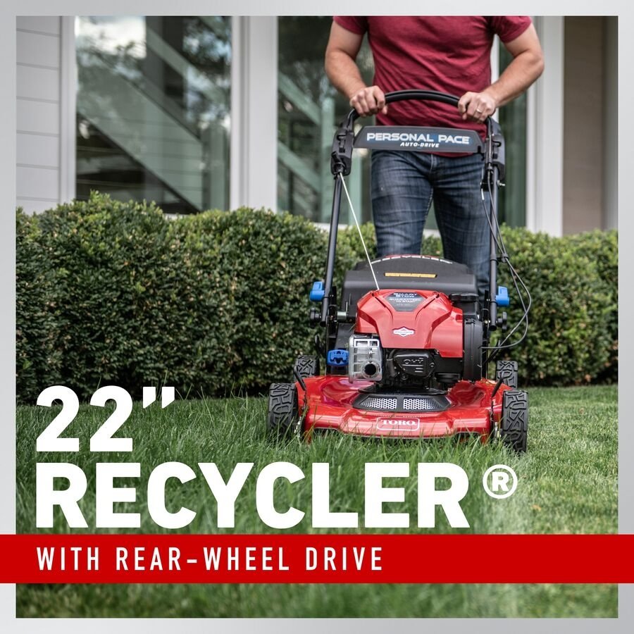 Toro 22″ Recycler Personal Pace Self-Propelled Gas Lawn Mower 21462