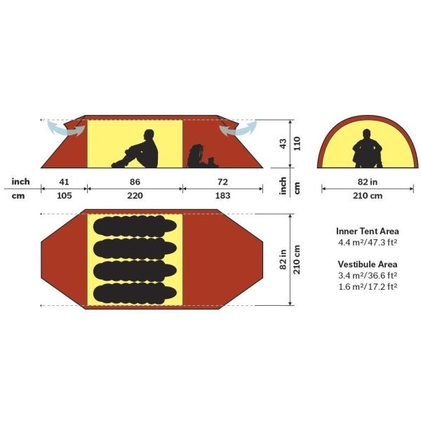 Hilleberg Keron 4 GT Tent