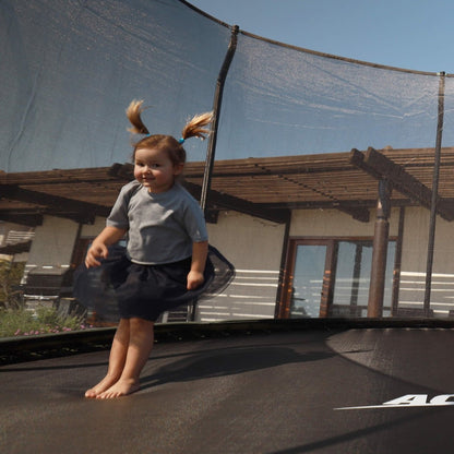 Acon Air 12ft Round Trampoline with Premium Net and Ladder