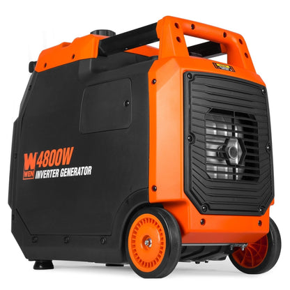 WEN DF480iX Quiet and Lightweight 4800-Watt Dual Fuel RV-Ready Electric Start
