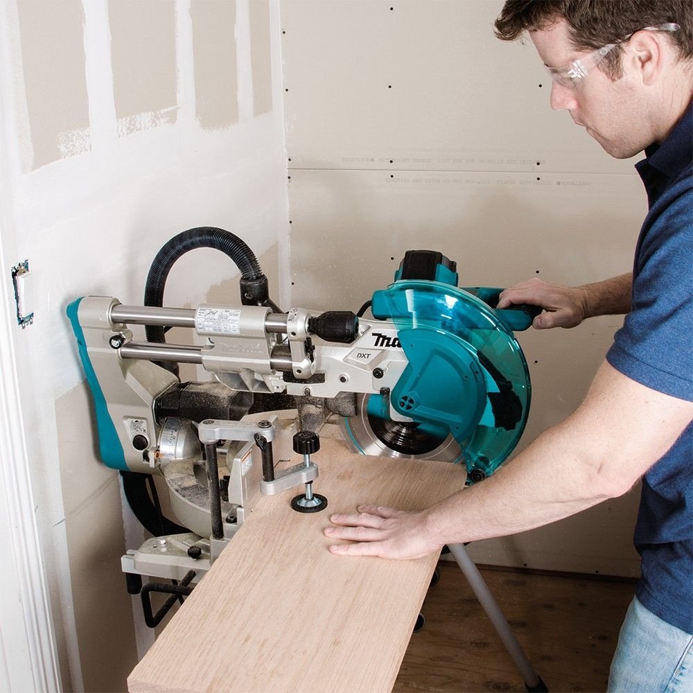 Makita LS1019L Dual-Bevel Sliding Compound Miter Saw with Laser