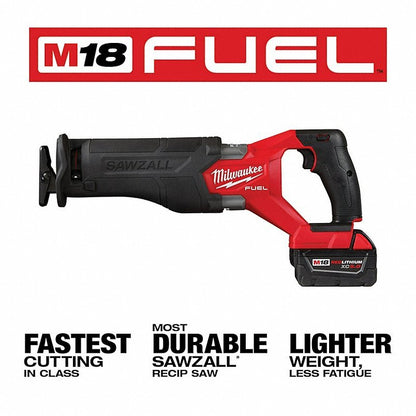 MILWAUKEE Cordless Tool Combination Kit: 7 Tools, 18 V DC Volt, Battery Included, M18 FUEL™, M18™