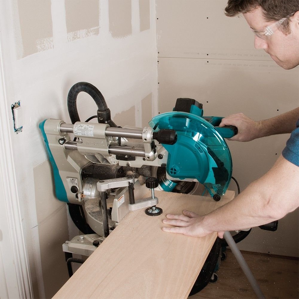 Makita LS1019L Dual-Bevel Sliding Compound Miter Saw with Laser