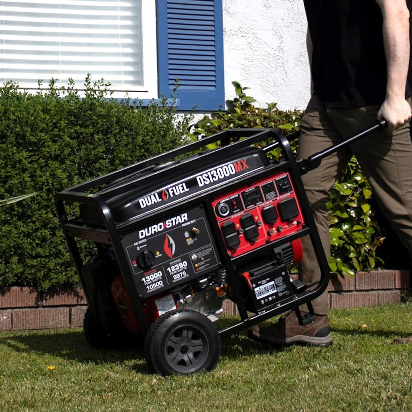 DuroMax DS13000MX Dual Fuel Portable Generator