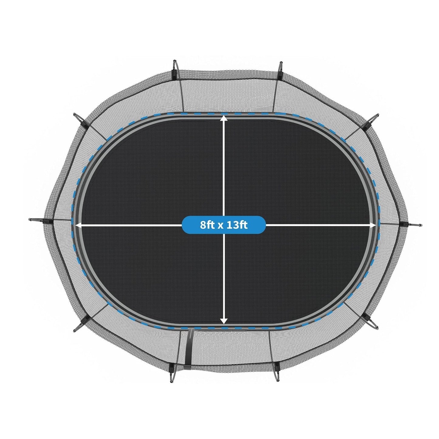 Springfree Trampoline Large Oval 8 ft x 13 ft