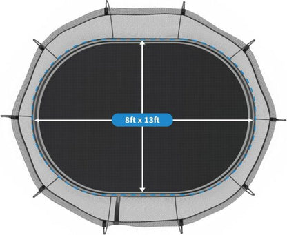 Trampolines Ireland Springfree Trampoline 8 x 13ft Oval