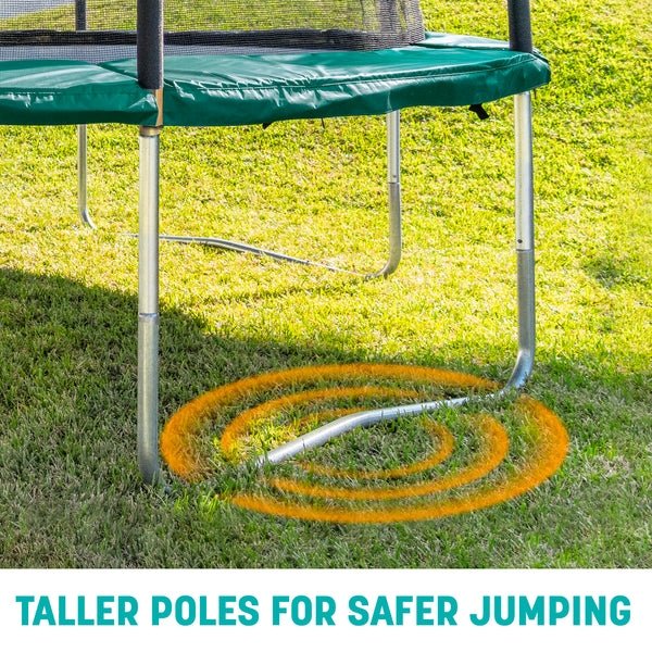 Skywalker 15′ Rectangle Trampoline with Enclosure