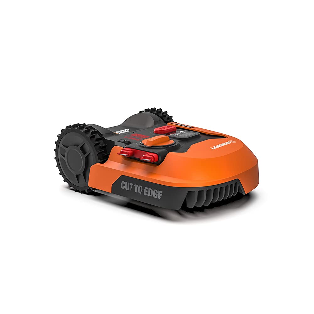 WORX Landroid M500+ WR165E Robot Lawn Mower for medium gardens up to 500m2/Cut to edge Automatic robotic lawn mower with app control, wifi