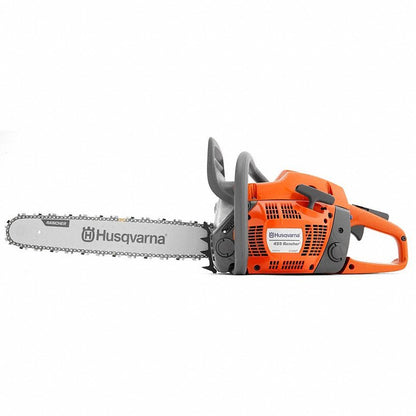 HUSQVARNA Gas-Powered Chainsaw: 20 in Bar Lg, Rear Handle, Auto Chain Oiler, 3.5 hp Horsepower
