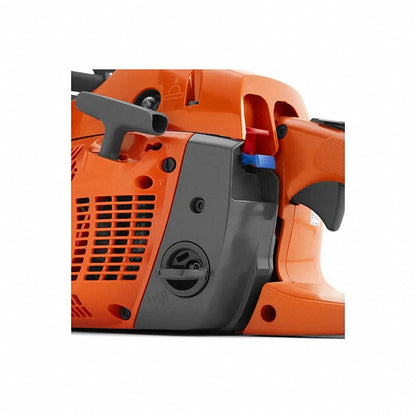 HUSQVARNA Gas-Powered Chainsaw: 20 in Bar Lg, Rear Handle, Auto Chain Oiler, 3.5 hp Horsepower