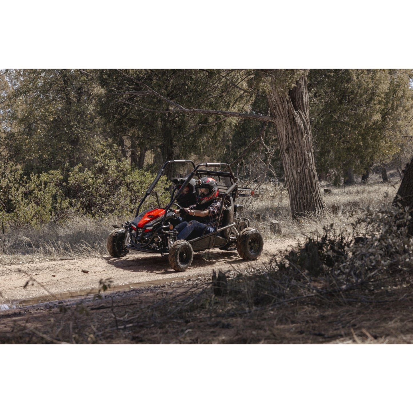 Coleman Powersports GK200 196cc Gas Powered Dual Seat Go-Kart