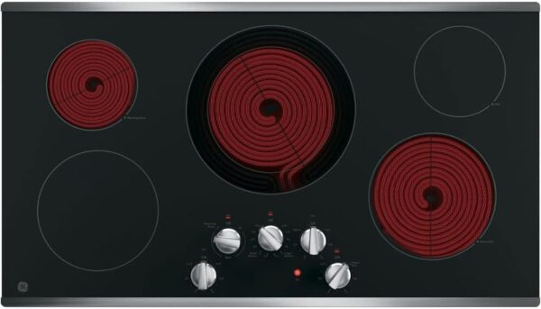 GE 36″ Built-In Electric Cooktop JP3036SLSS