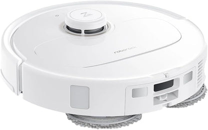 Roborock Q Revo MaxV Robot Vacuum, 7000Pa Suction, Auto Tank Refilling, Auto Dust Emptying, Double Spinning Mop, Reactive Tech Obstacle Avoidance, White